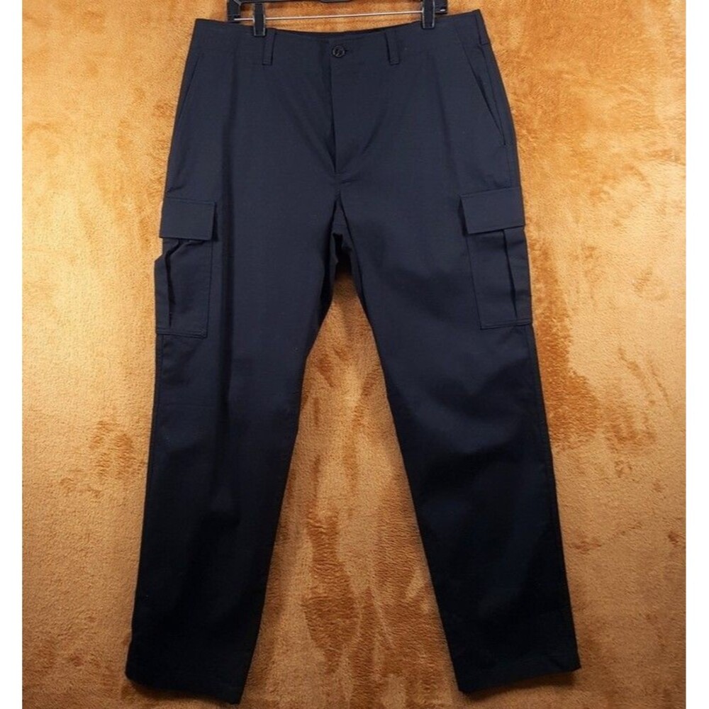 THEORY Pants Mens Size 30 Black Straight Leg Chino Twill Cargo Pocket $265